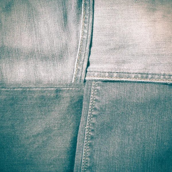 Jeans Textur Retro Vintage Stil — Stockfoto