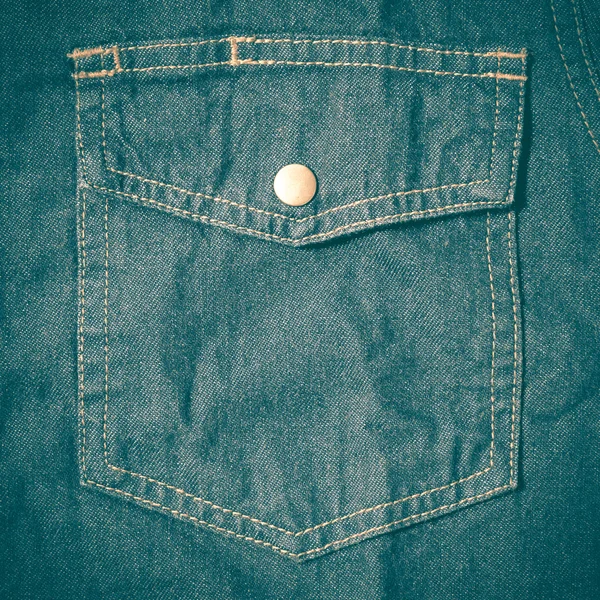 Jean pocket retro vintage style — Stock Photo, Image