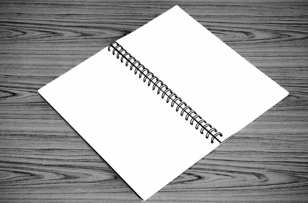 Styl ton czarno-biały kolor linii notebooków — Zdjęcie stockowe