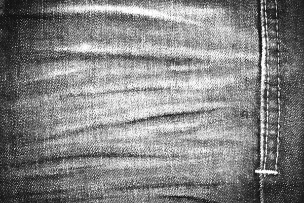 Jean doku siyah ve beyaz rengi stili — Stok fotoğraf