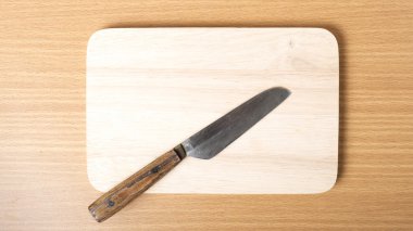 Bıçak ve kesim tahtası