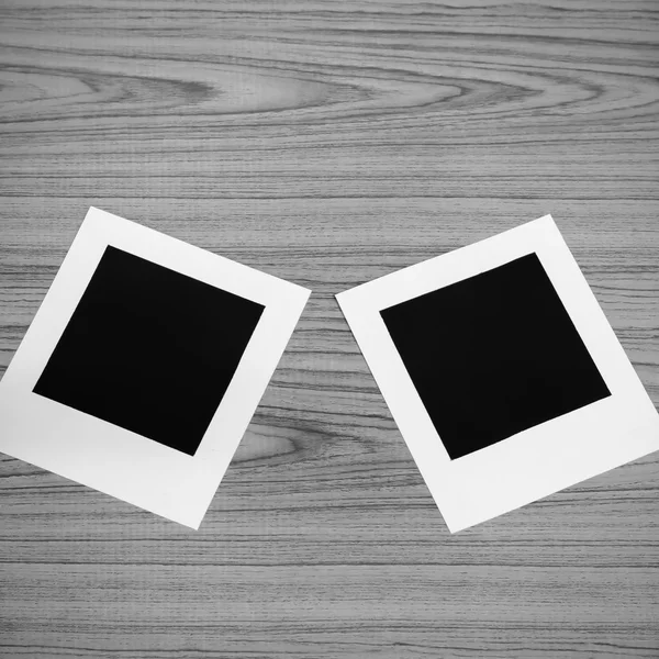 Photo frame black and white color tone style — Stock Photo, Image