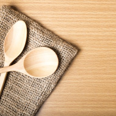 Tahta kaşıklar Sivas'tan üzerinde