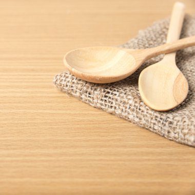 Tahta kaşıklar Sivas'tan üzerinde