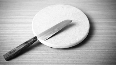 Bıçak ve kesim tahtası