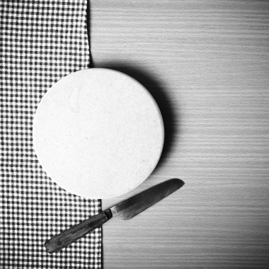 Bıçak ve kesim tahtası