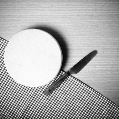 Bıçak ve kesim tahtası