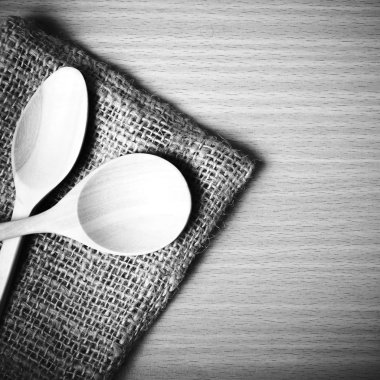 Tahta kaşıklar Sivas'tan üzerinde