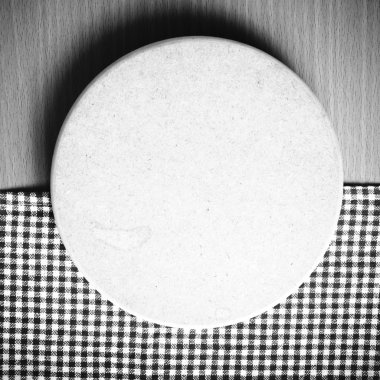 Kesme tahtası ve mutfak havlu