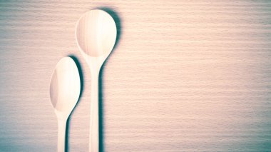 masada tahta kaşıklar