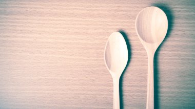 masada tahta kaşıklar