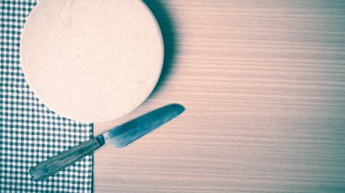 Bıçak ve kesim tahtası