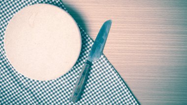 Bıçak ve kesim tahtası