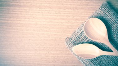 masada tahta kaşıklar