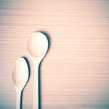 masada tahta kaşıklar