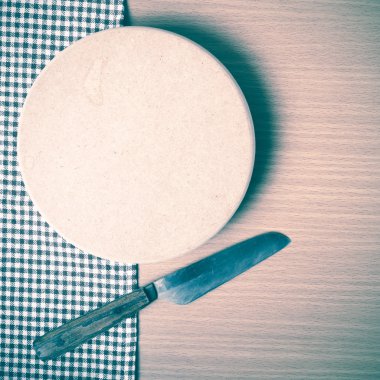 Bıçak ve kesim tahtası