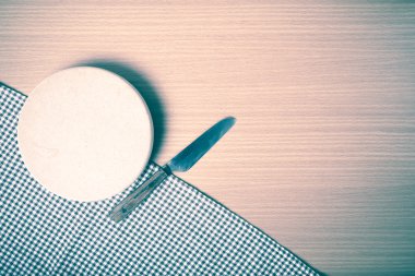 Bıçak ve kesim tahtası