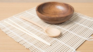 chopstick ile boş kase