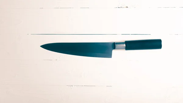 Кухонный нож винтажный стиль — стоковое фото