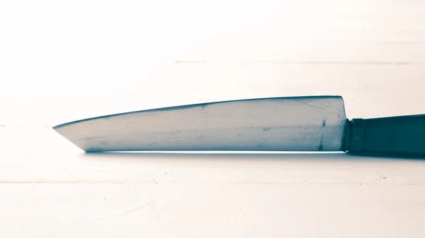 Cuchillo de cocina estilo vintage — Foto de Stock