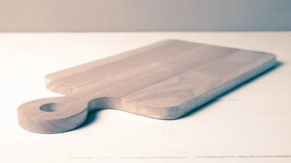 Cutting board vintage style — Stock Photo, Image