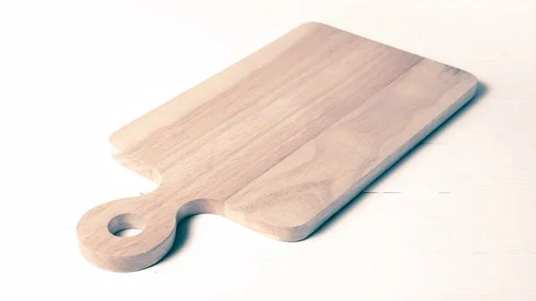 Cutting board vintage stil — Stockfoto