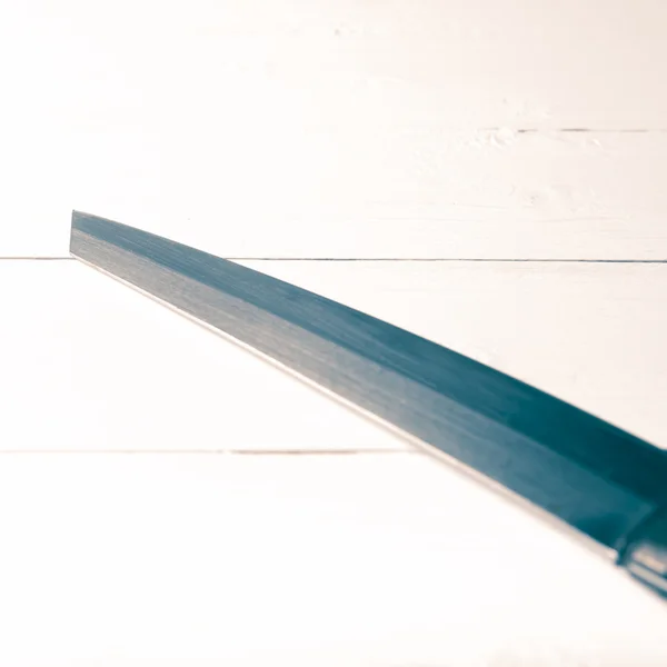 Kitchen knife vintage style — Stock Photo, Image