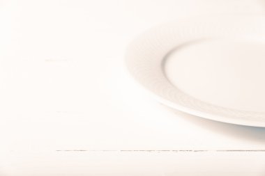 boş tabak vintage tarzı