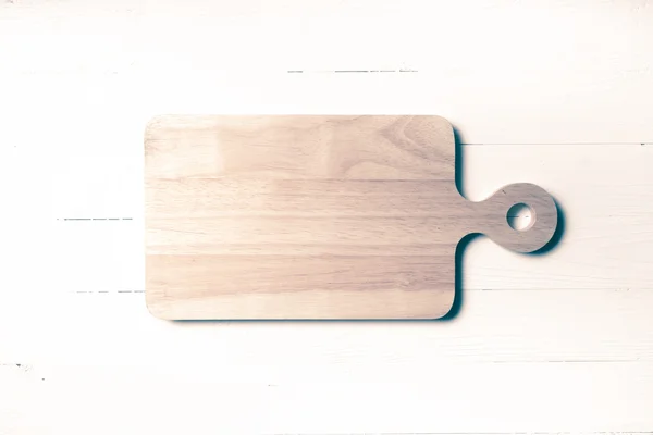 Cutting board vintage style — Stock Photo, Image