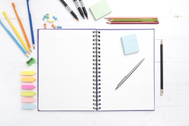 Ofis, banka donatımı ile not etmek