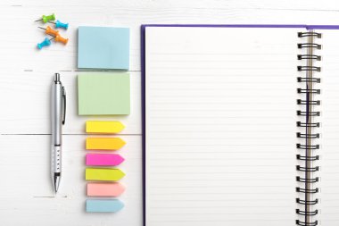 Ofis, banka donatımı ile not etmek