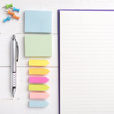 Ofis, banka donatımı ile not etmek