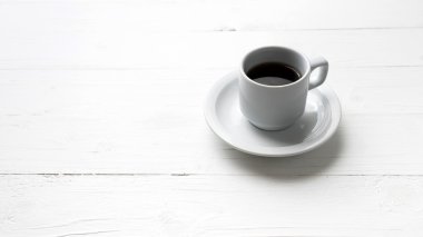 siyah kahve fincanı