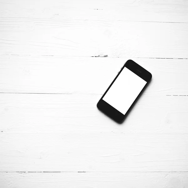 携帯電話の黒と白のカラー スタイル — ストック写真
