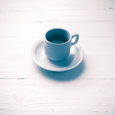 Kahve fincanı vintage tarzı