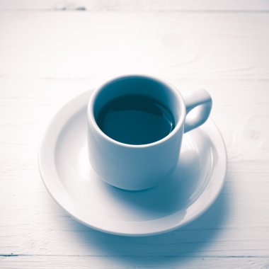 Kahve fincanı vintage tarzı