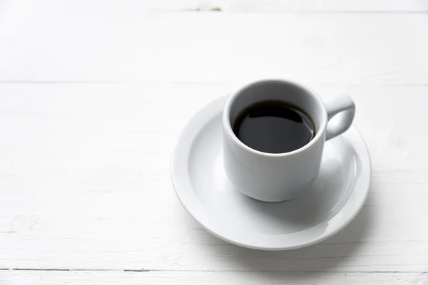 Tazza di caffè nero — Foto Stock