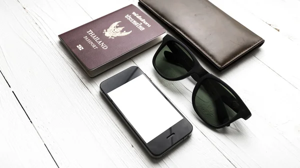 Gadget accessoritravel — Fotografia de Stock