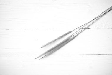 Buğday siyah ve beyaz renk