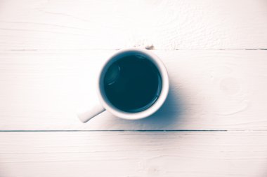 kirli kahve vintage tarzı