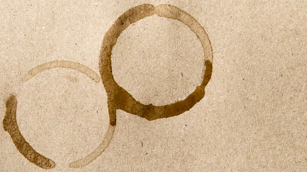 Coffee cup stain — Stock Photo, Image