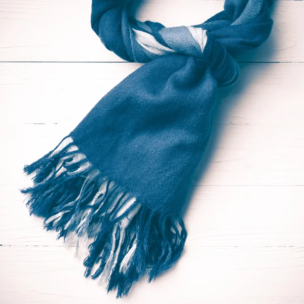 Bufanda azul estilo vintage — Foto de Stock