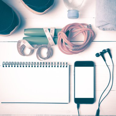 Fitness Ekipmanları vintage tarzı