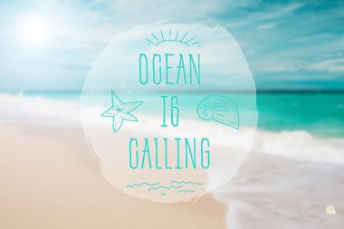 Ocean is Calling clipart