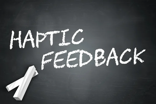 Blackboard Haptic Feedback — Stock Photo, Image