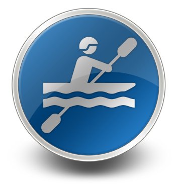 Simge, düğme, piktogram Kayak