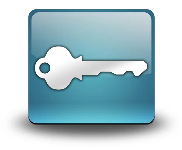 Ikona, przycisk, piktogram klucz — Zdjęcie stockowe