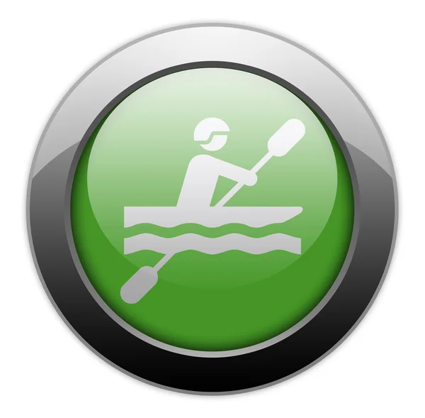 Icon, Button, Pictogram Kayaking — Stock Photo, Image