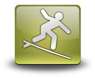 Simge, düğme, piktogram sörf