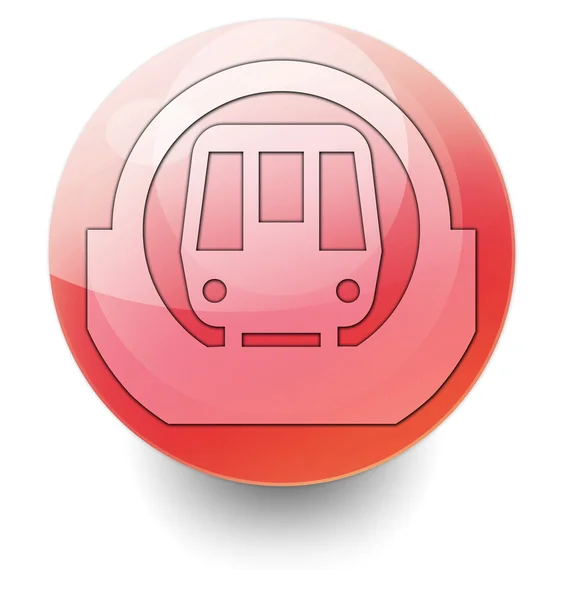 Icon, Button, Pictogram Subway — Stock Photo, Image